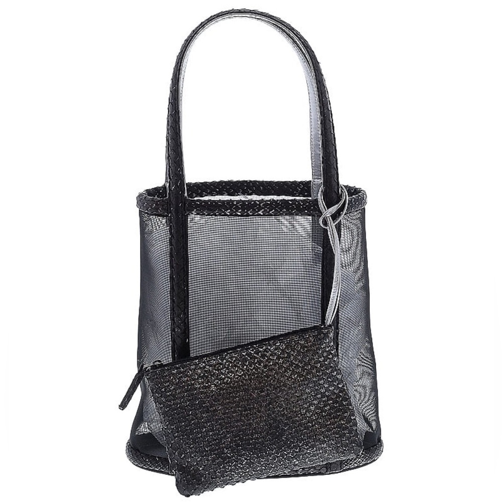 🔥NWT🔥BALLY 🔥 BLACK & GRAY 🔥SATCHEL & POUCHE 🔥